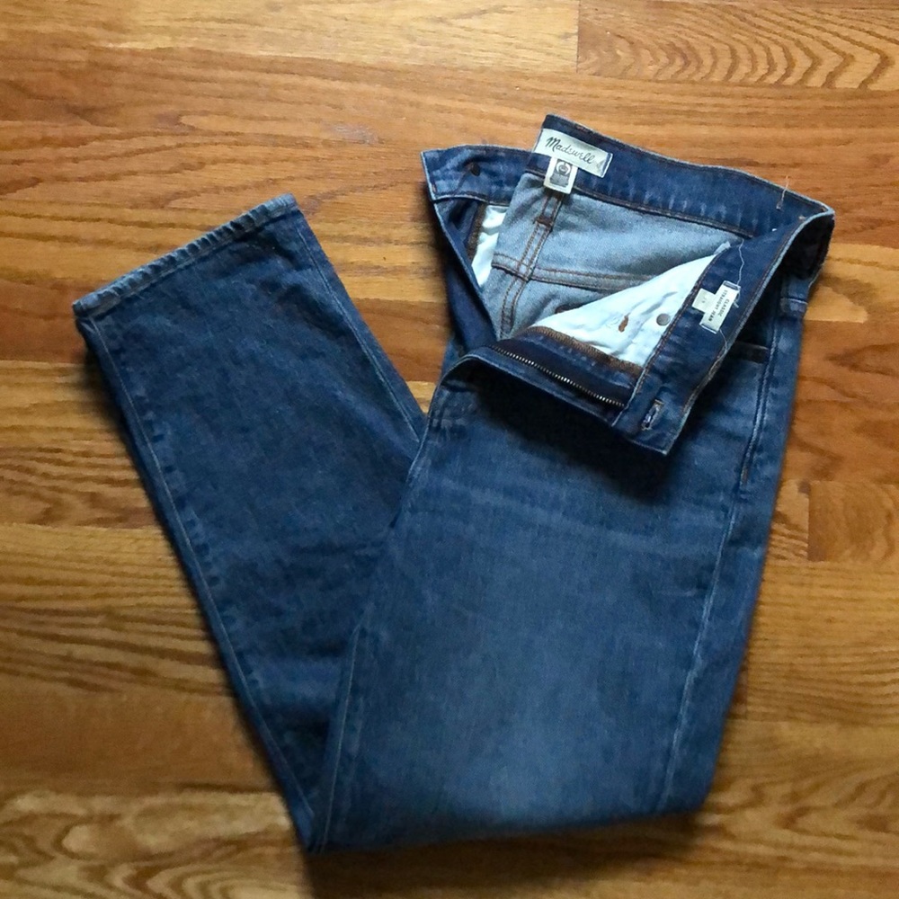 Madewell Classic mid-waisted Straight Jean